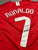 Camisa Retrô Manchester United Manga Longa 2007/08 Home - Imagem 5
